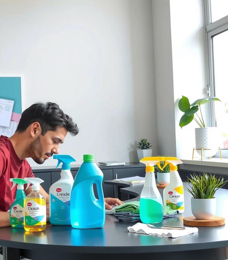 Mise a vize cleaningroom