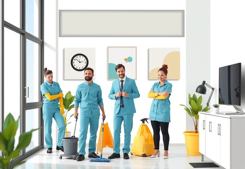 Profesionální úklidový tým cleaningroom